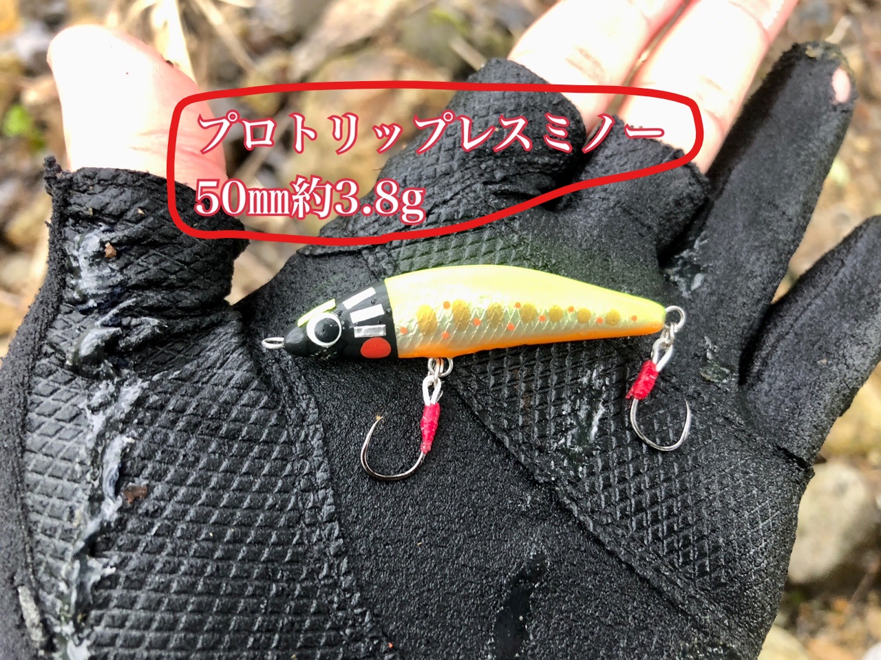 渓流ルアー(ミノー)での釣り方はトゥイッチだけじゃないと気付いた