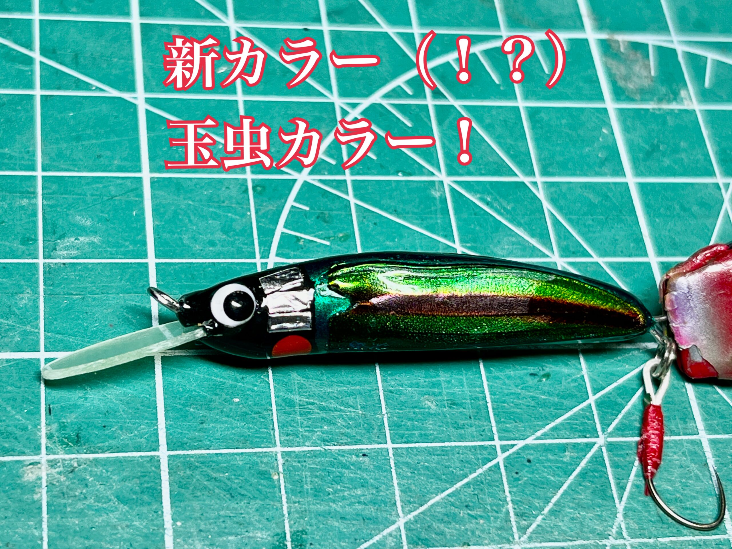 ドゥルカマラ 玉虫色 Ⅾの意思』は3年目で玉虫カラーのルアー(⁉)に挑戦したり！ – 渓流
